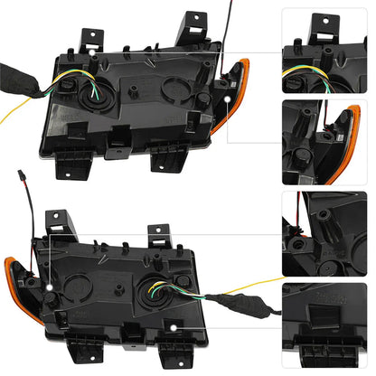 LED Turn Signal Lamp w/ DRL for Jeep Wrangler JL (2018-2022)