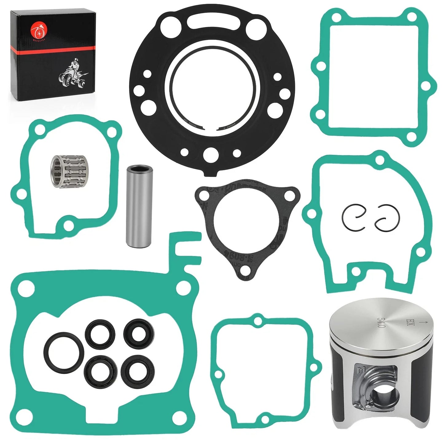 Top End Piston & Gaskets Rebuild Kit 54mm STD for Honda CR125R (2003–2004)