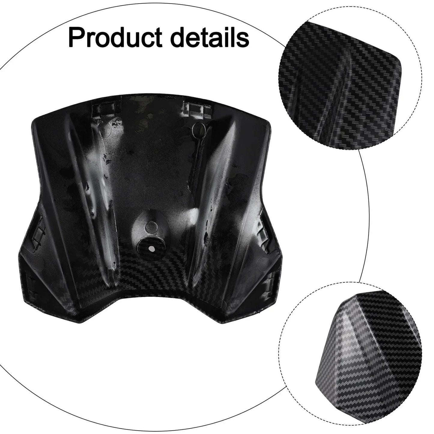 FAIRING TRIM FRAME COVER ABS Black Carbon Fiber  (2012–2016)