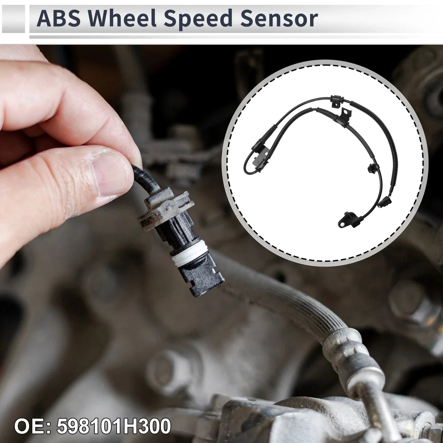 ABS Wheel Speed Sensor for Hyundai I30 (2007-2012)