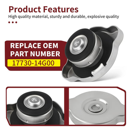 Radiator Cap for Suzuki GSX-S1000 RMZ250 RMZ450 Bandit 1250S (2003–2023)