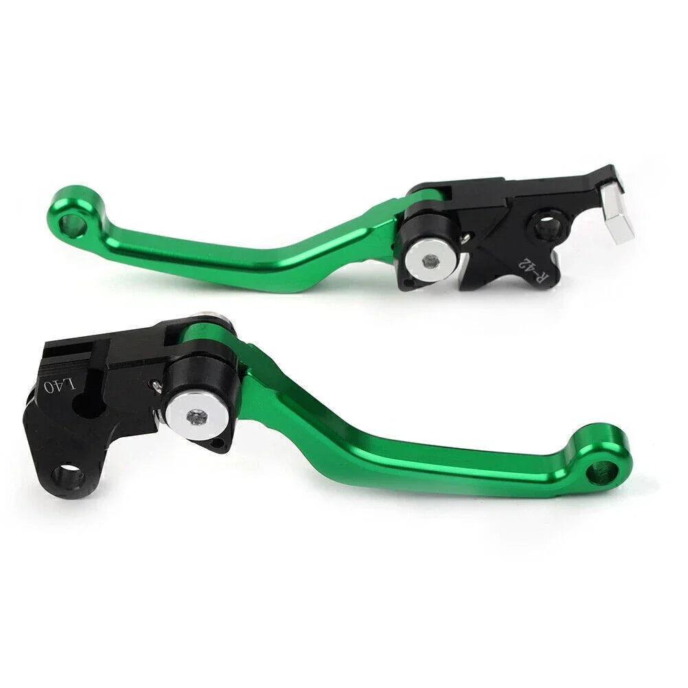 CNC Green Pivot Clutch Brake Levers for Suzuki DRZ400S/SM/E (2000-2022)