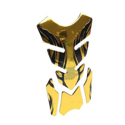 Gold Fuel Gas Tank Pad Decals for Kawasaki Ninja 250 300 400 ZX10R