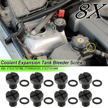 ABS Radiator Expansion Bleed Screws for BMW 1/3/5 Series X3