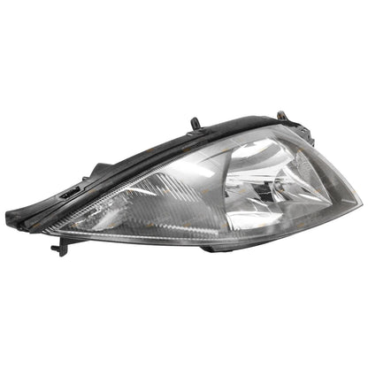 LH+RH Dark Grey Headlights for Ford Falcon AU Series 3 (2001 - 2002)