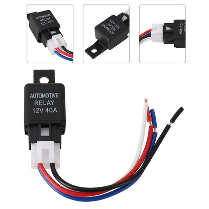Relay 12V for Efficient Automotive Van Boat Bike HID Headlights