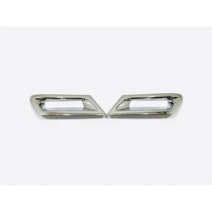Chrome Rear Fog Light Lamp Covers for Nissan Rogue (2021-2023)