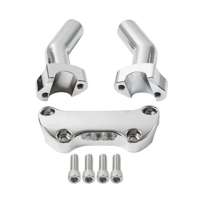 4.5" Pullback Handlebar Riser Clamp for Harley 1" Bar