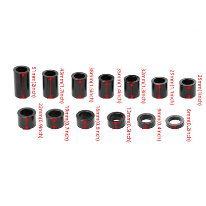 1" Wheel Axle Spacers for Harley Touring Road Glide Softail