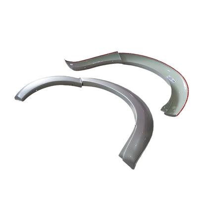 Front Silver K23 Fender Flares for Nissan Navara (2021-2022)