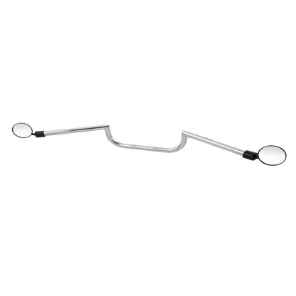 Chrome 7/8" Handlebar & Rear-View Mirrors for Yamaha Cafe Racer