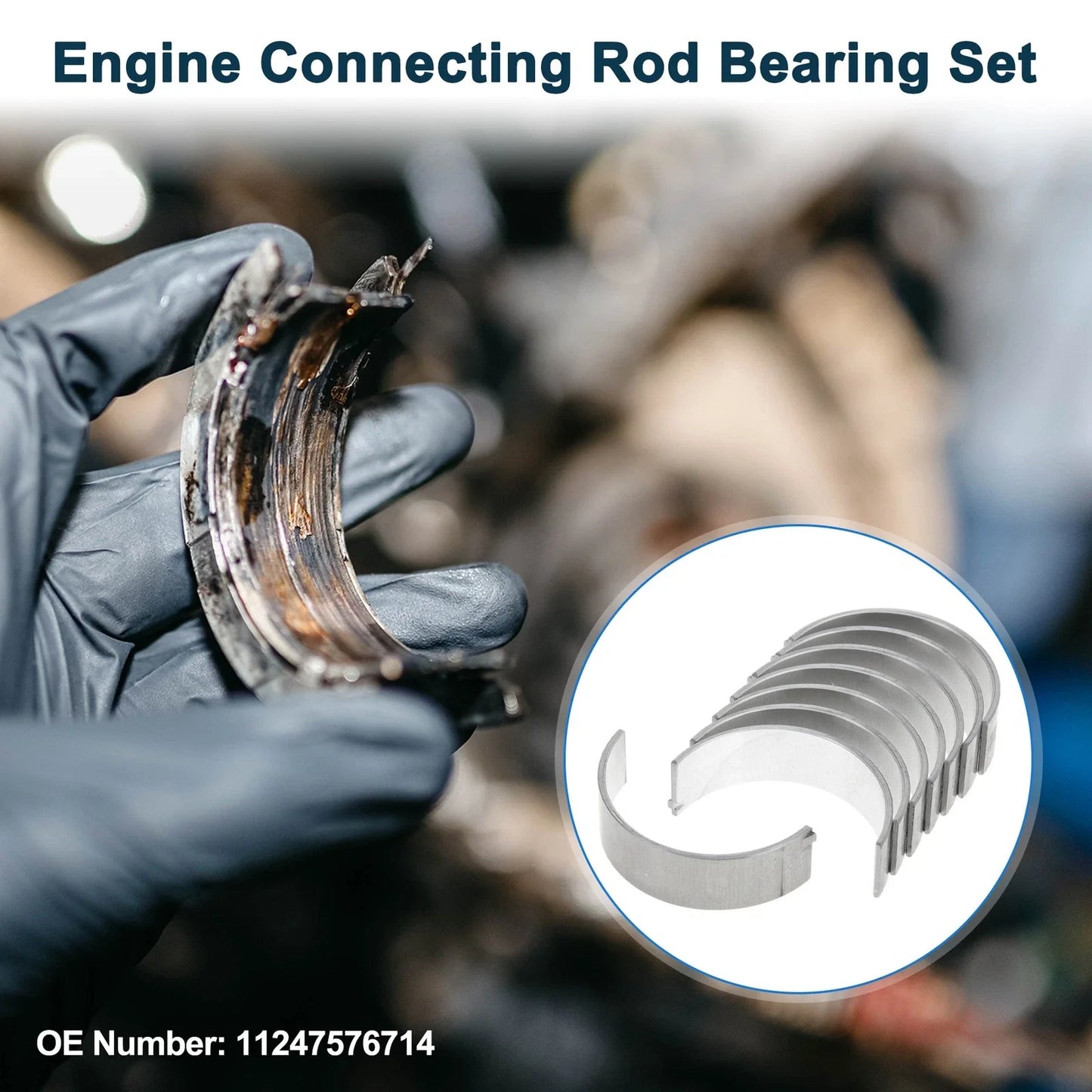 8 Pcs Bearing Set for BMW 320i GT