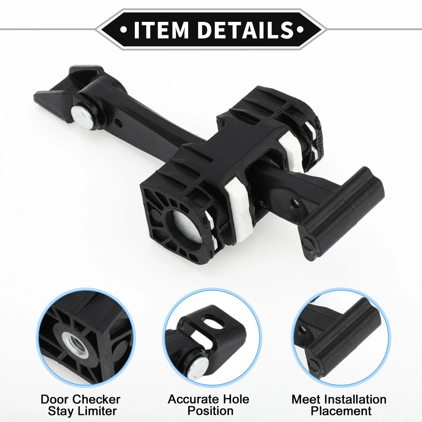 Front Left Right Door Check Strap Stopper Limiter for BMW