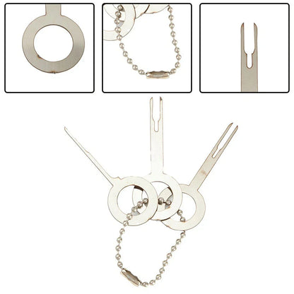 1set Terminal Key Pin Wiring Crimp Connector Puller Tool