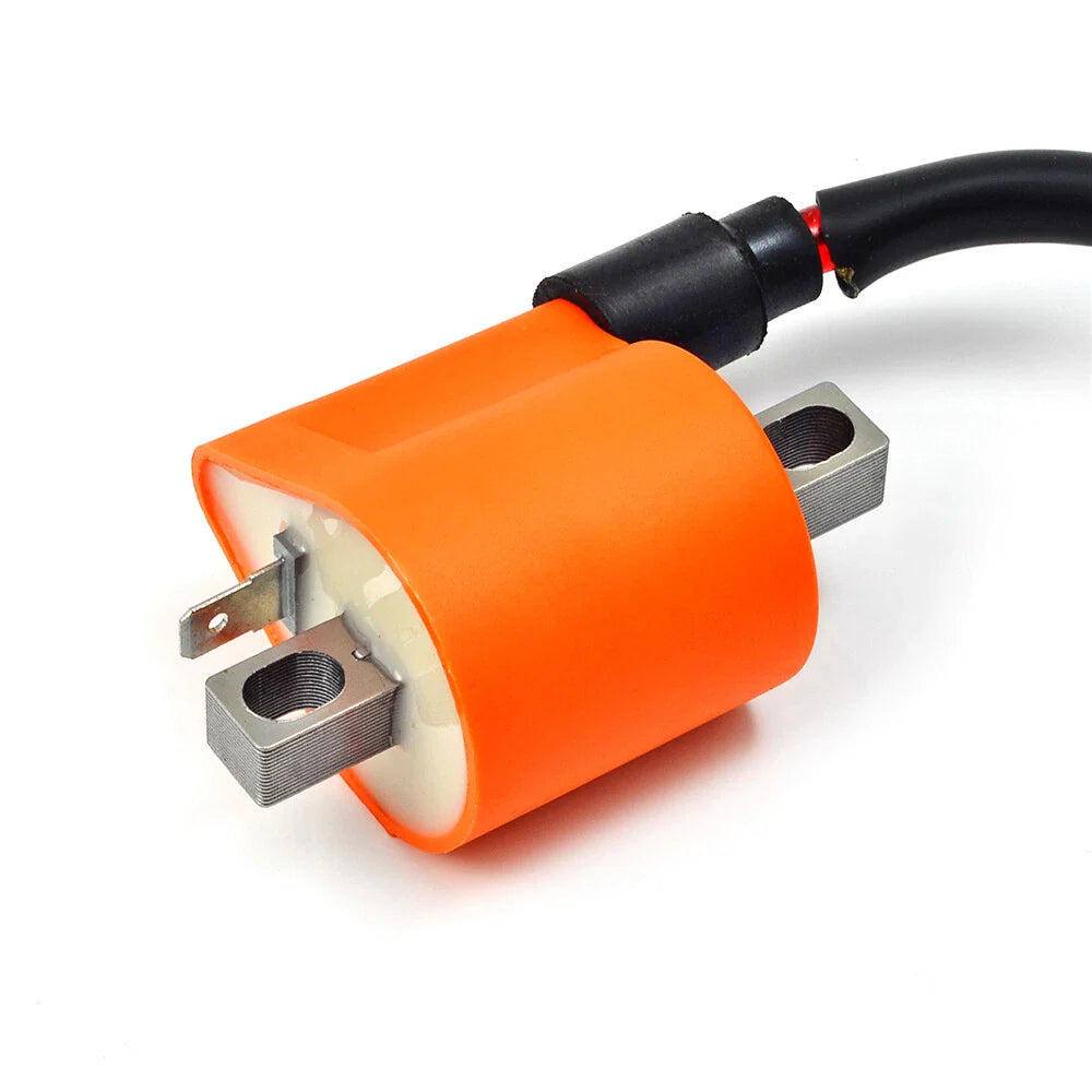 2 x Ignition Coil & Spark Plug for Yamaha Grizzly (2007–2014)