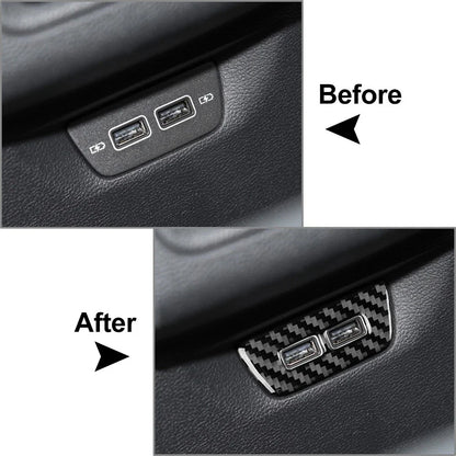 USB Button Cover Trim for Volkswagen Golf 8 MK8 (2021-2023) Black