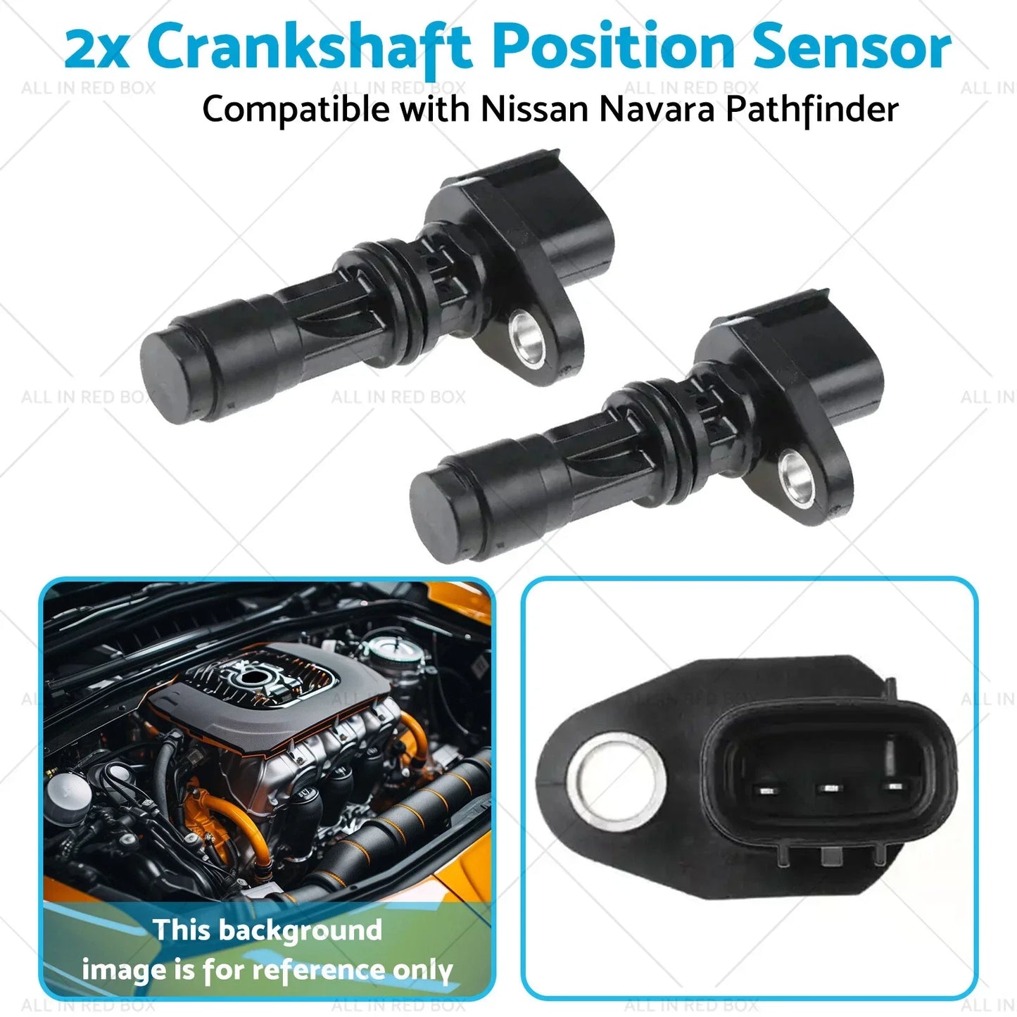 Crankshaft Position Sensor for Nissan Navara D40, Pathfinder R51 (2005-2015)
