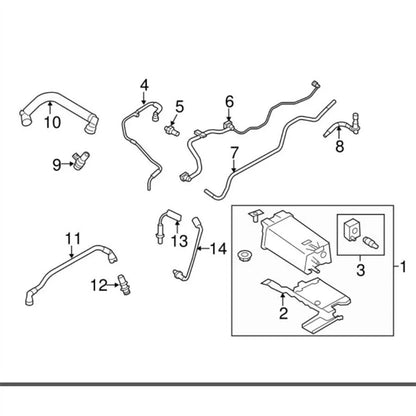Fuel Injection Pressure Sensor for Ford (2011-2014)