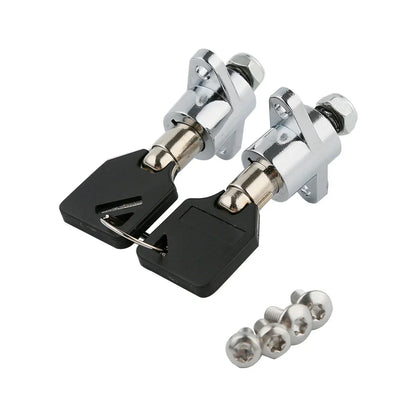 Hard Saddle Bag Locks & Keys for Harley Davidson Touring Road Glide (2014-2024)