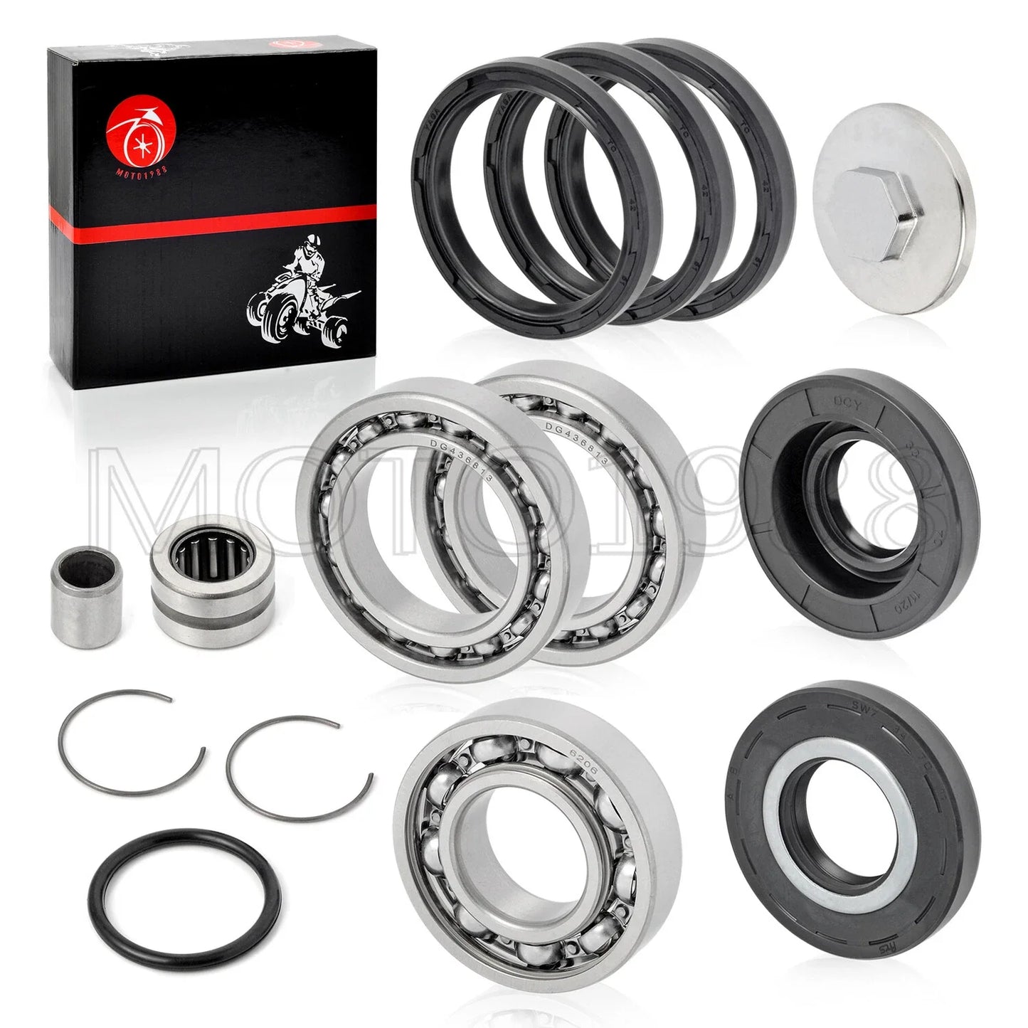 Rear Differential Bearing Seal Kit for HONDA RECON 250 (1997–2020)