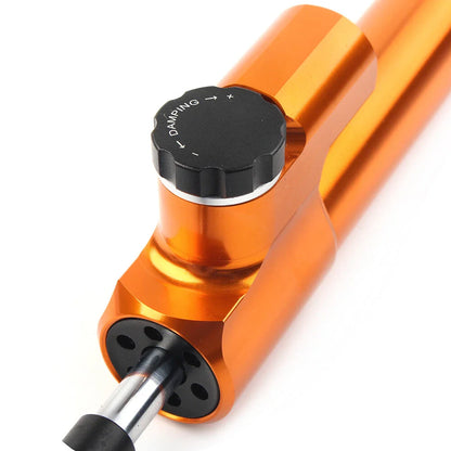 Adjustable Steering Damper Stabilizer for Universal Moto Gold & Black
