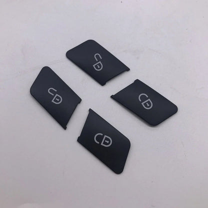 4 x Door Unlock Switch Button Trim Covers for Benz C-Class W204, E-Class W212
