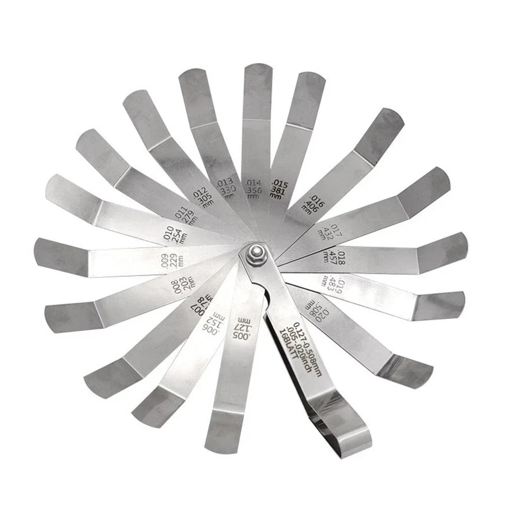 Feeler Gauge Stainless Steel for Motorcycle Engine Maintenance