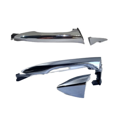 Door Handle Outer 4x Chrome Front Rear LH+RH for Hyundai Elantra MD (2011–2015)