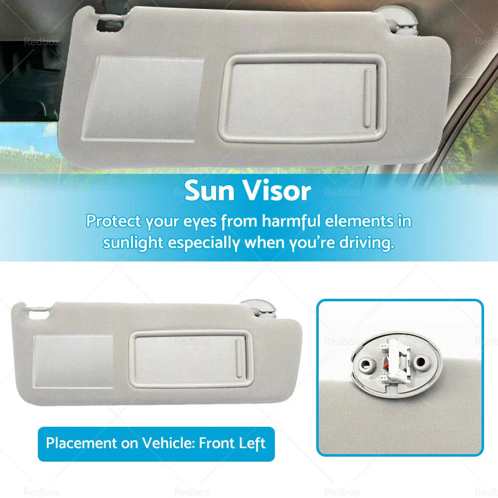 RH Sun Visor for Toyota Prado TRJ120 RZJ120 LJ120 GRJ120 KZJ120 KDJ120 (2003-2009)
