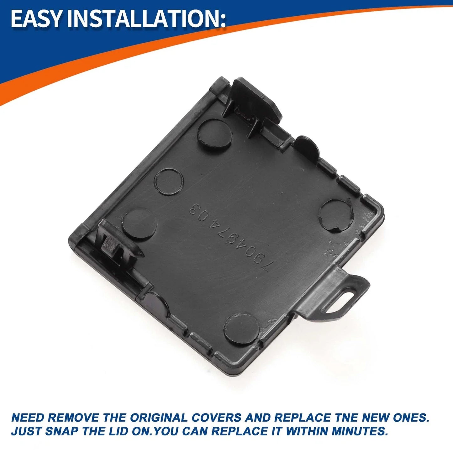 Tow Hook Cover for BMW 5 Series F10 Mineral Grey