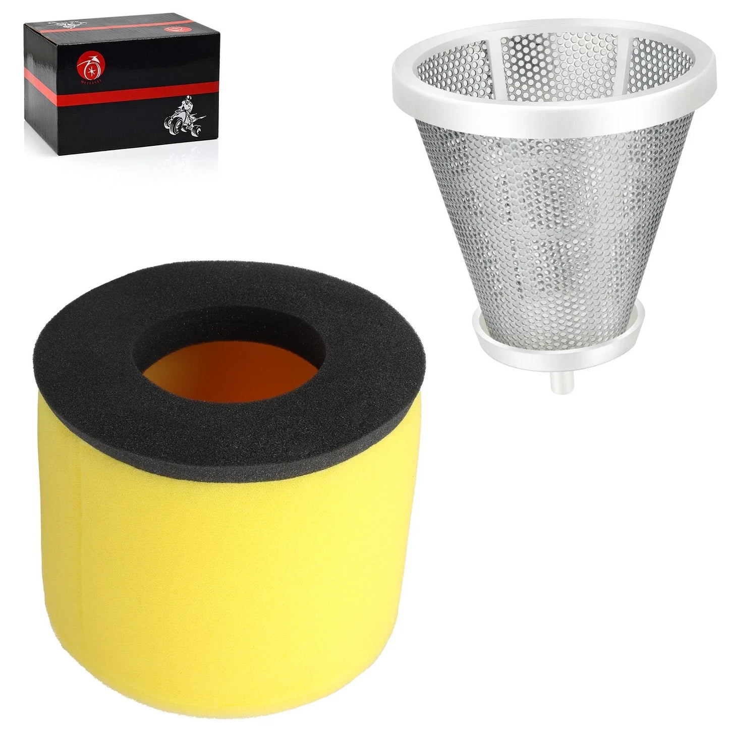 Air Filter w/ Holder for Suzuki QuadRacer 450 LTR450 LTR450Z (2006–2009)