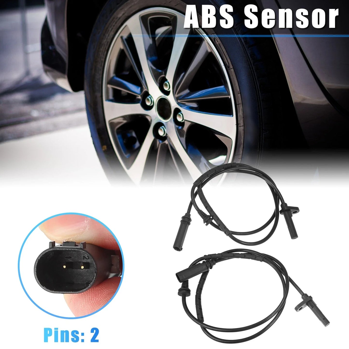 ABS Wheel Speed Sensor (Rear Left/Right) for BMW X6 3.0L