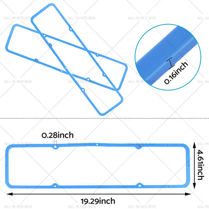Valve Cover Gaskets for Chevy SBC 327 350 283 305
