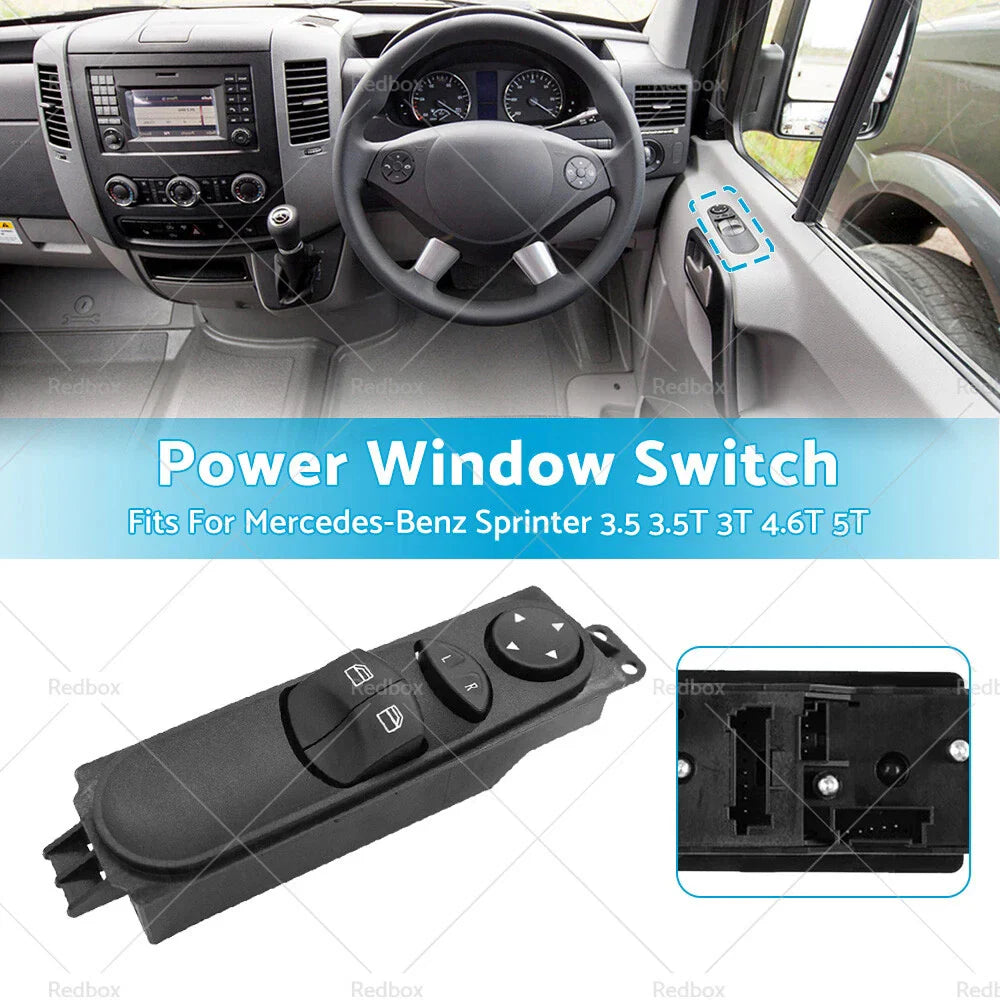 Master Window Switch Control LED for Mercedes-Benz Sprinter (2006-2018)