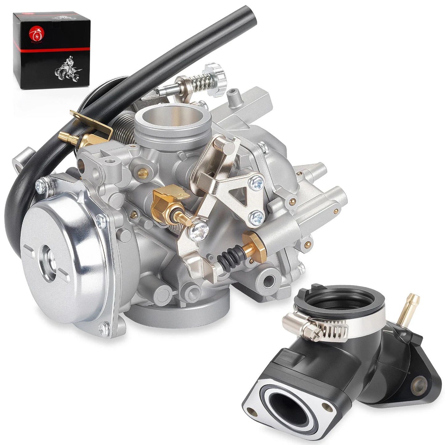 Carburetor Carb & Intake Manifold for Yamaha Route 66 Virago XV250 (1999–2003)