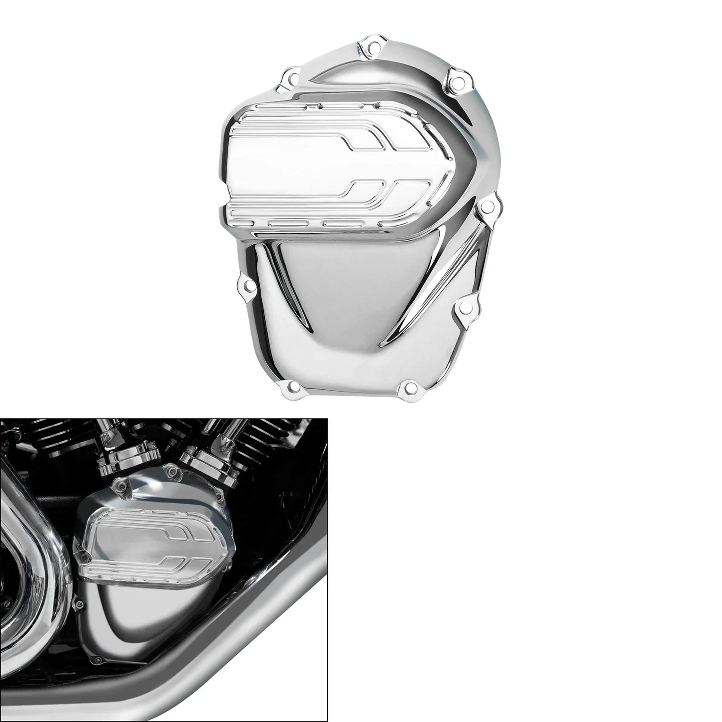Side Cam Cover for Harley M8 Touring & Trike 2017-2024, Softail 2018-2024