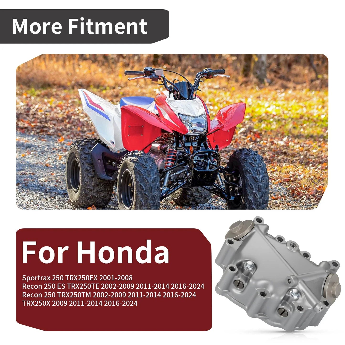 Cylinder Head Cover for Honda TRX250X (2009–2024)