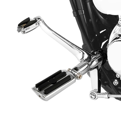 Chrome Forward Control Pegs & Linkage Levers for Harley Sportster (2004-2013)