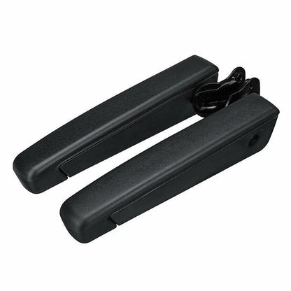 Black PU Leather Adjustable Right Seat Armrest for Car RV Van Truck