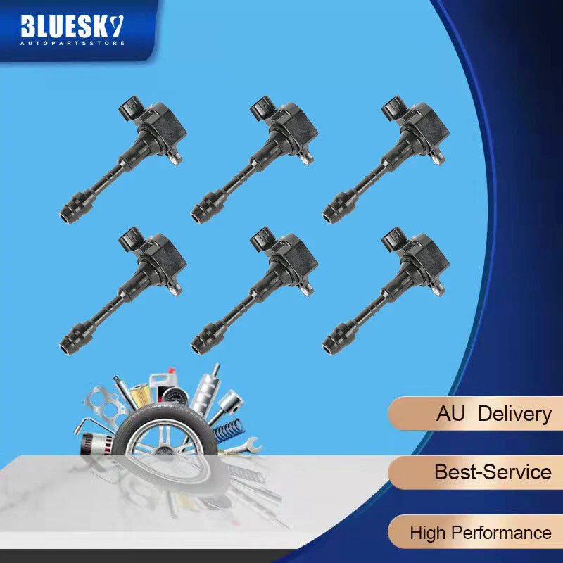 6 x New Ignition Coils for Nissan Maxima J32 2.5L & 3.5L (2008-2013)