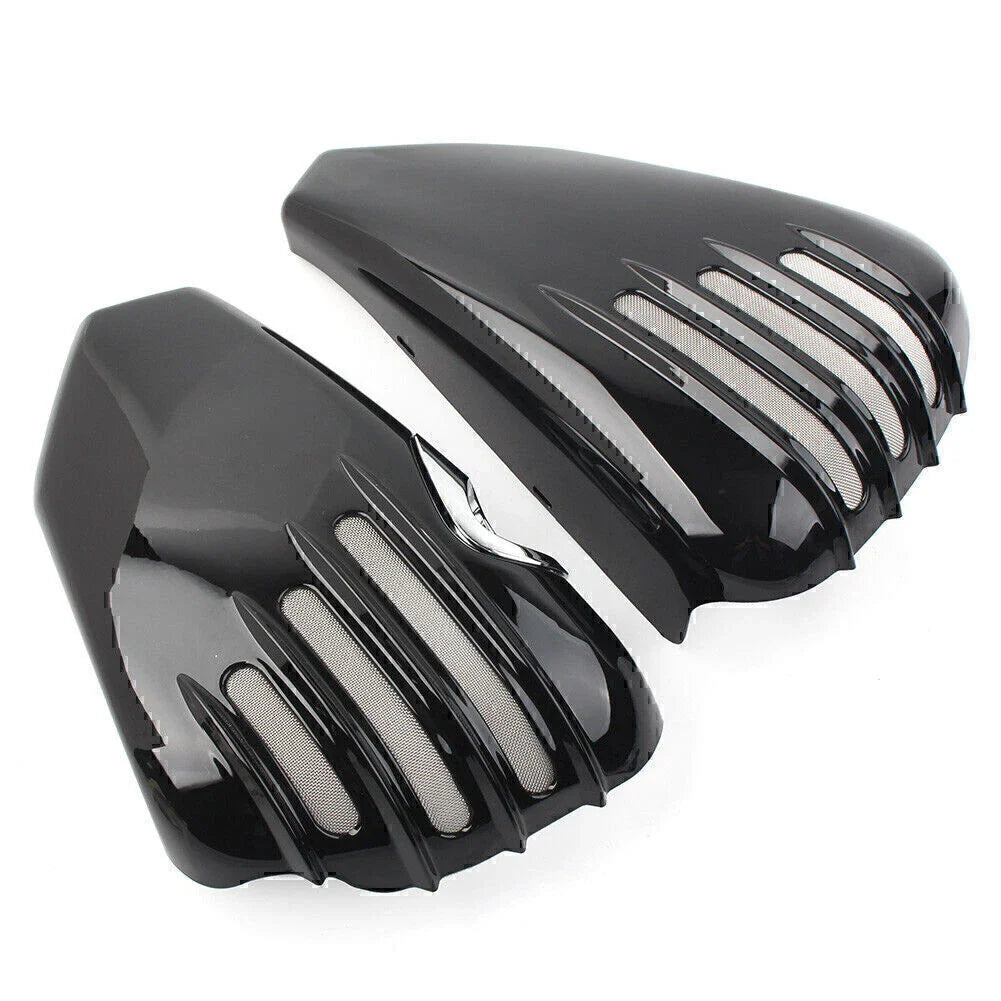 Black Battery Side Covers for Harley Davidson Sportster 1200 (2014-2021)