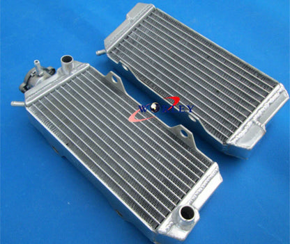 Aluminum Radiator + Red Hose for Honda ATC250R (1985-1986)