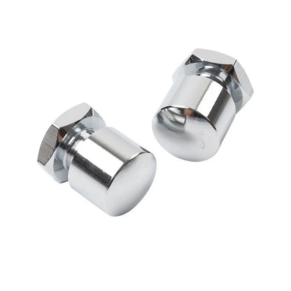 Vintage Chrome Solo Seat Nuts for Harley Touring Road Glide (2008-2023)