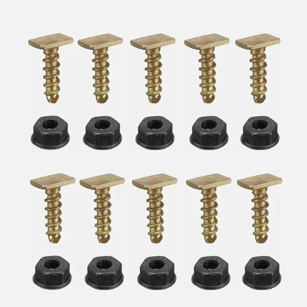 10 x Fender Nuts Screws for Opel Corsa C Combo Kombi (2000-2014)