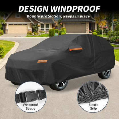 Waterproof 210D-PU Car Cover for Hyundai Kona (2018-2023)