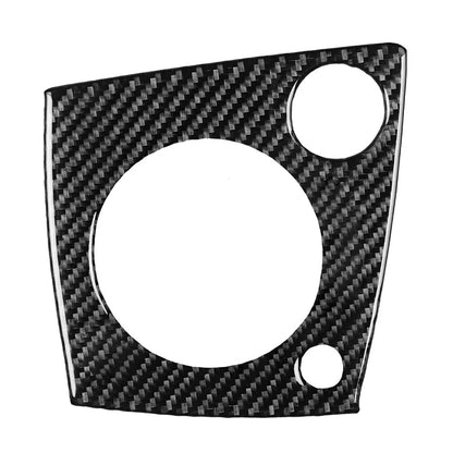 Black Carbon Fiber Gear Shift Panel Cover Trim for Alfa Romeo 159 (2006-2011)