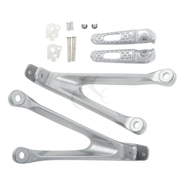 Rear Passenger Footrests Footpegs Peg Brackets for Honda CBR1000RR (2008-2016)