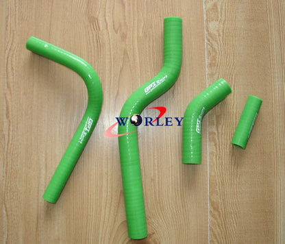 Silicone Radiator Hose for Kawasaki KX250F/KXF250 (2004-2005) - Red
