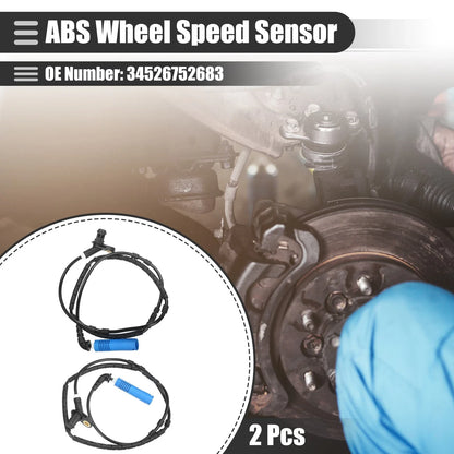 Rear Left Right ABS Sensors for BMW 325Ci (2001-2006)