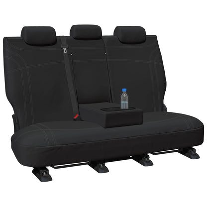 Rear Black Neoprene Car Seat Cover for Ford Ranger PJ PK (2007-2011)